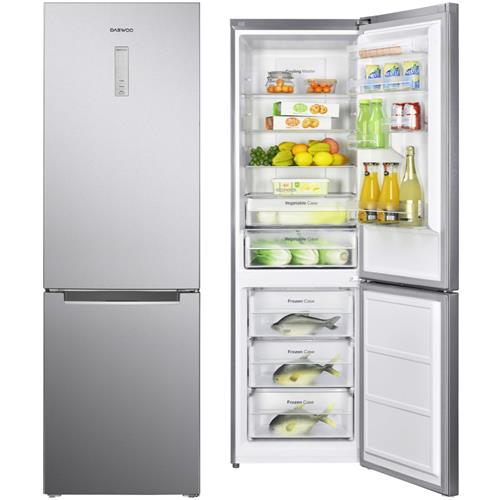 Daewoo Rn-Bh2536Npt 195Cm Frigo A++ Cajón 0º Inverter Inox