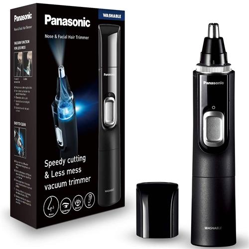 Panasonic ER-GN300K503 Recortador Nariz y Facial con Aspiración