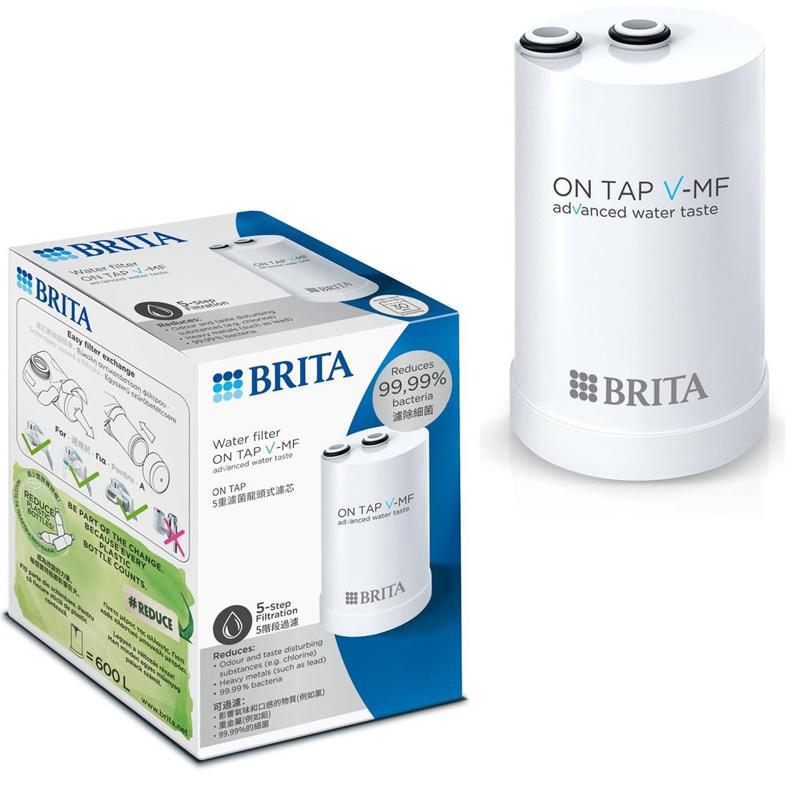 Pack Sistema de Filtración para Grifo BRITA On Tap con 1 Filtro