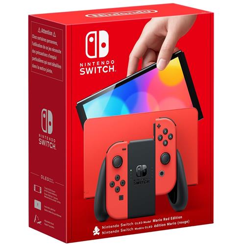 Nintendo Switch Consola Oled Mario Red Edition