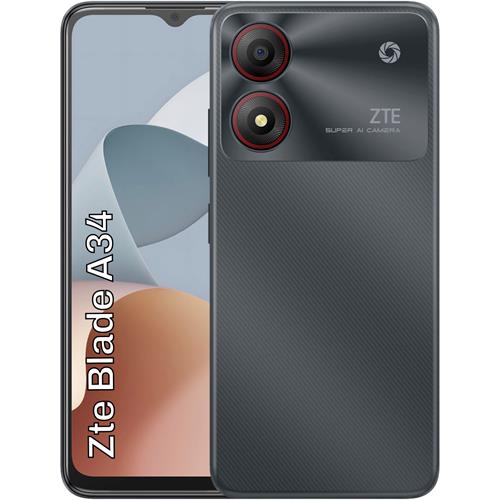 Zte Blade A34 6.6" HD+ 2+4GB 64GB Grey