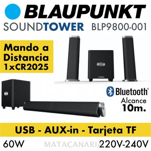 Blaupunkt Blp9800-001 Barra Sonido