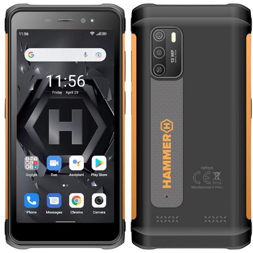 Hammer Iron 4 Volte 5.5" 4GB 32GB Negro+ Naranja (TLHAIR4BO)