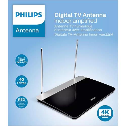 Antena amplificadora para interiores de televisión digital TDT - SDV6227/12