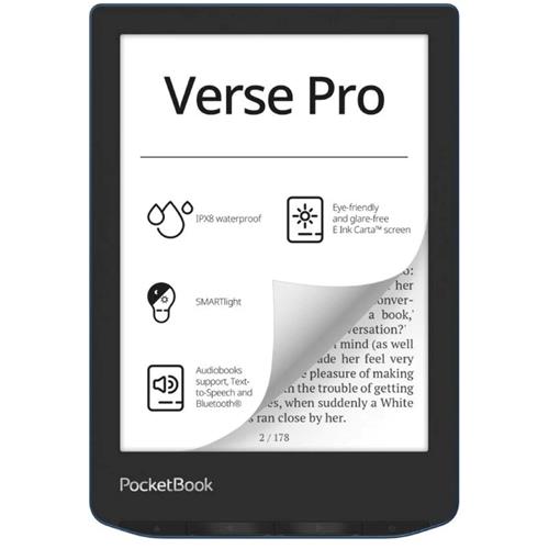 Pocketbook Verse Pro Azure Libro Electrónico 6" HD Smartlight Wifi