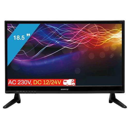 Televisor 18.5" Emmits D-Led Dvb-T2 [12 Voltios]