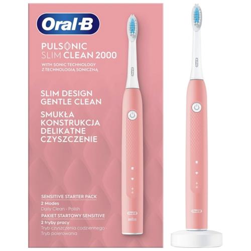 Braun Oral B Pulsonic Slim Clean 2000 Rosa