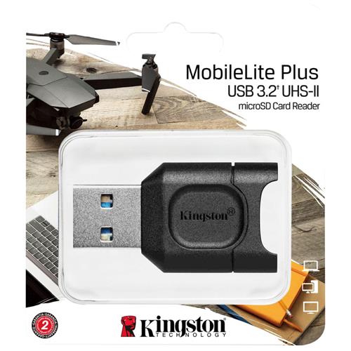 LECTOR MICRO SDHC/SDXC UHS-II 3.2 KINGSTON MOBILE LITE PLUS