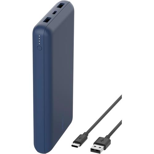 Belkin PowerBank 20.000 mAh 15W 2 x USB-A y 1x USB-C Azul (BPB012BTBL)