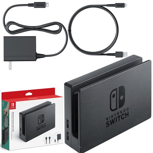 Nintendo Switch Dock Set Base+Adaptador Corriente+ Hdmi