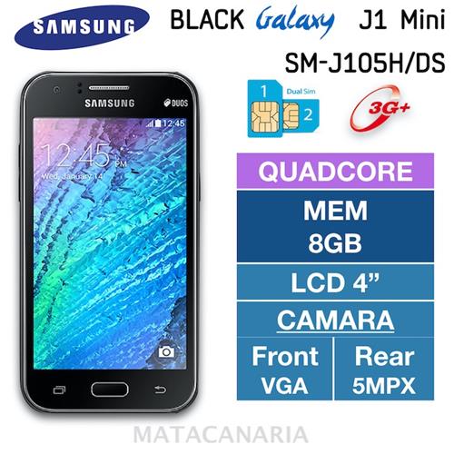 Samsung J105 Ds J1 3G Mini Black