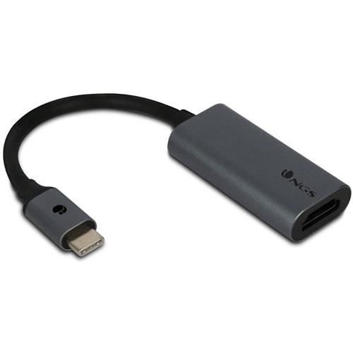 NGS WONDER Adaptador USB-C a HDMI Negro