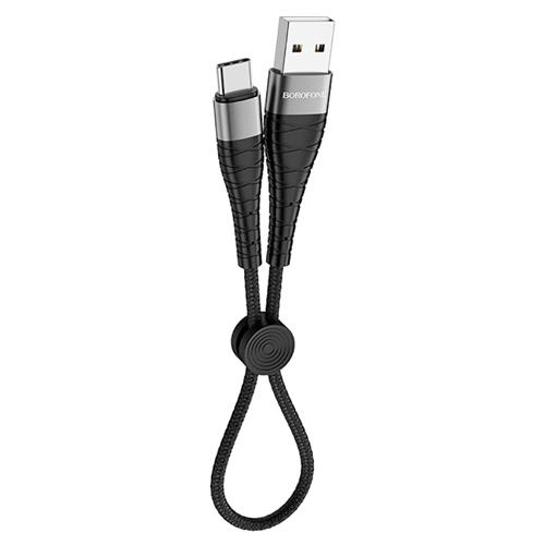 Cable USB a USB-C 25 centimetros Borofone BX32 Munificent Negro